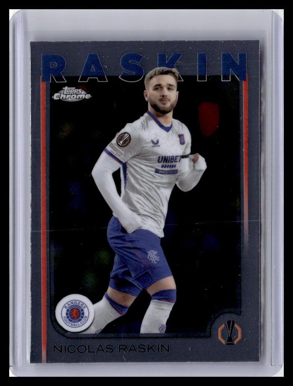 2024-25 Topps Chrome UEFA Club Competitions #155 Nicolas Raskin