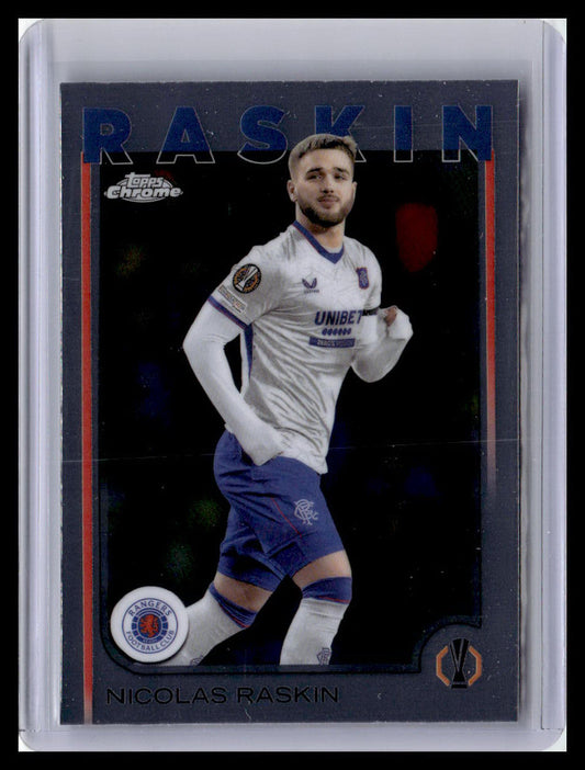 2024-25 Topps Chrome UEFA Club Competitions #155 Nicolas Raskin