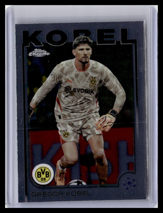 2024-25 Topps Chrome UEFA Club Competitions #168 Gregor Kobel