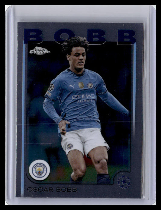 2024-25 Topps Chrome UEFA Club Competitions #91 Oscar Bobb