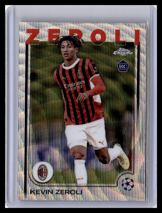 2024-25 Topps Chrome UEFA Club Competitions #34 Kevin Zeroli Pulsar Refractor