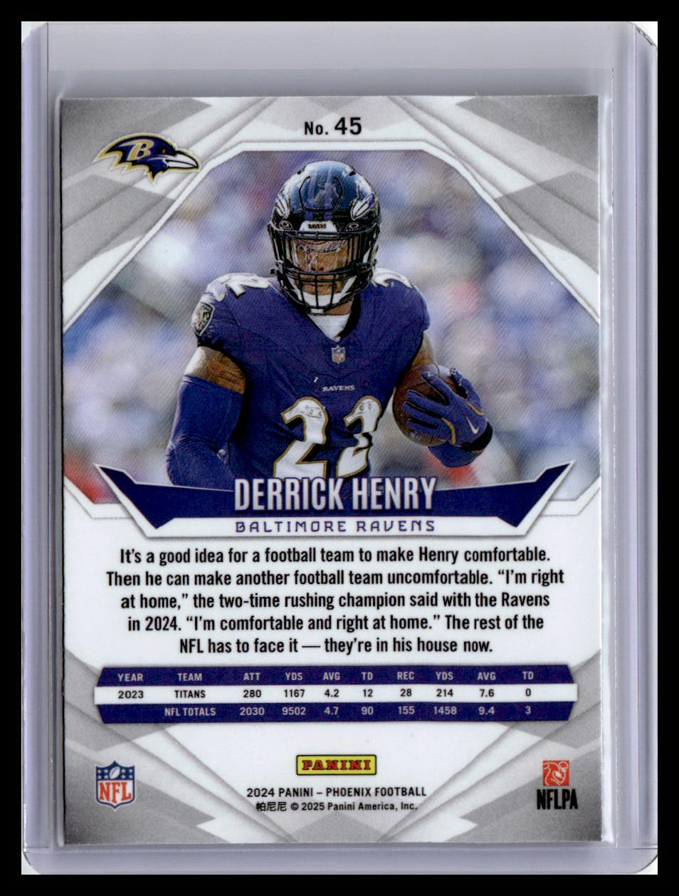 2024 Panini Phoenix #45 Derrick Henry