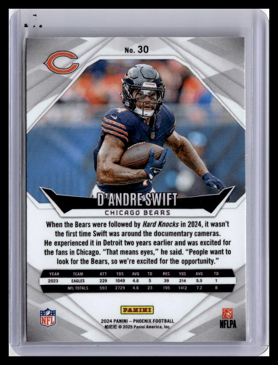 2024 Panini Phoenix #30 D'Andre Swift