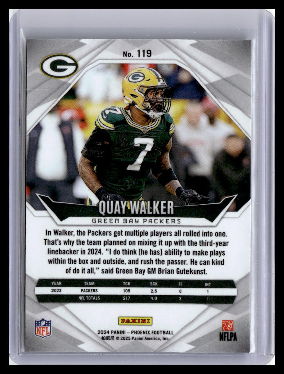 2024 Panini Phoenix #119 Quay Walker