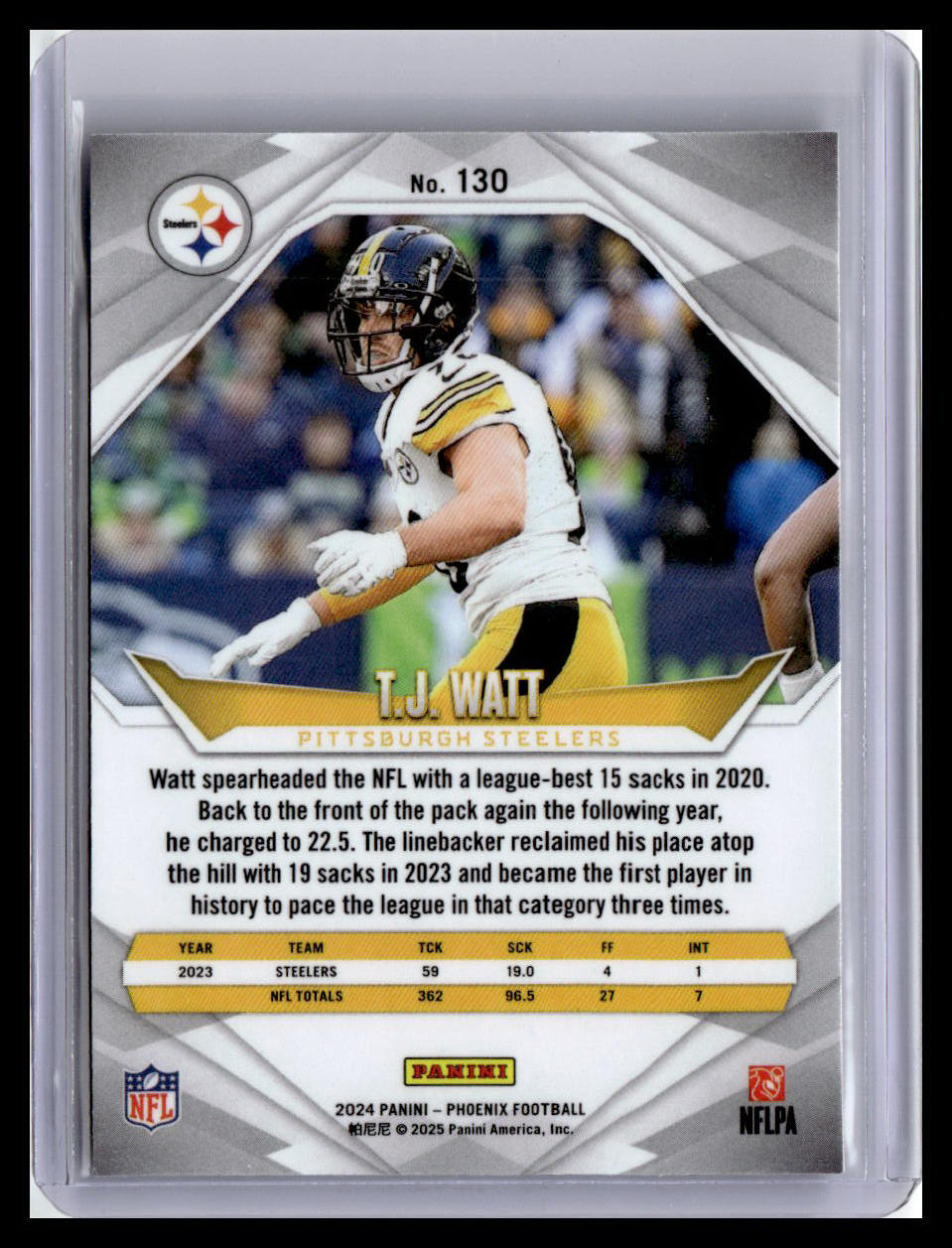 2024 Panini Phoenix #130 T.J. Watt