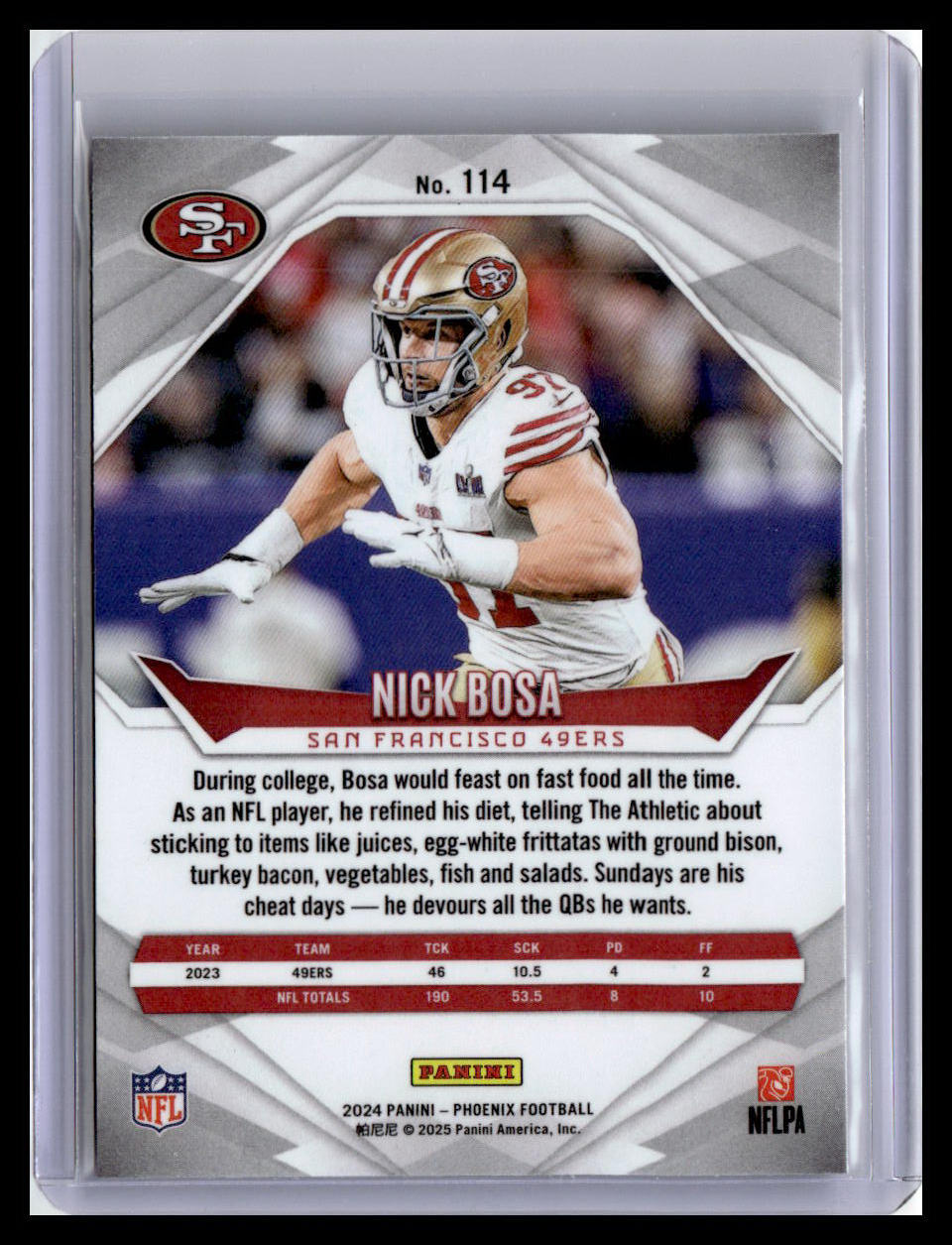 2024 Panini Phoenix #114 Nick Bosa
