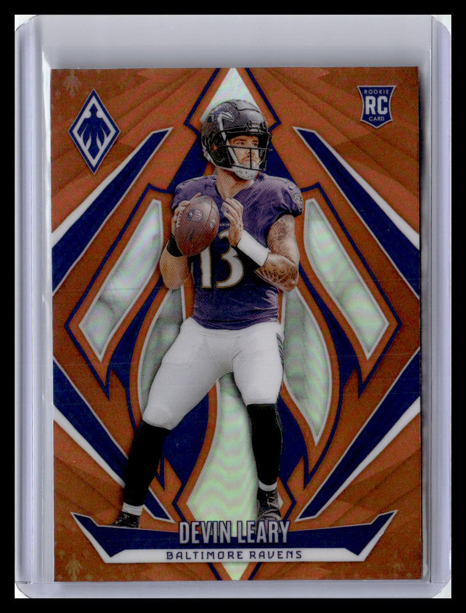 2024 Panini Phoenix #177 Devin Leary Orange