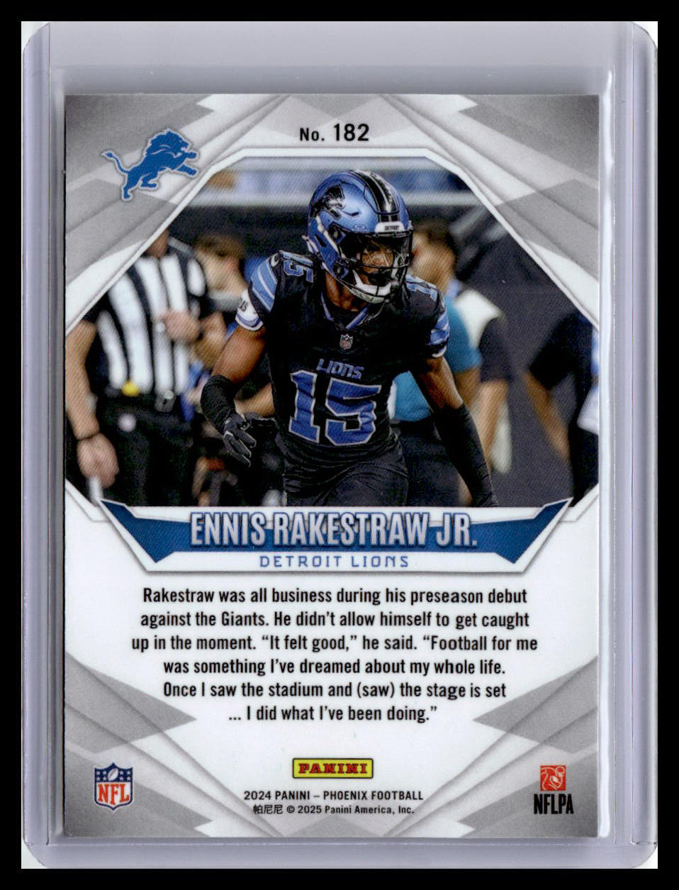 2024 Panini Phoenix #182 Ennis Rakestraw Jr.