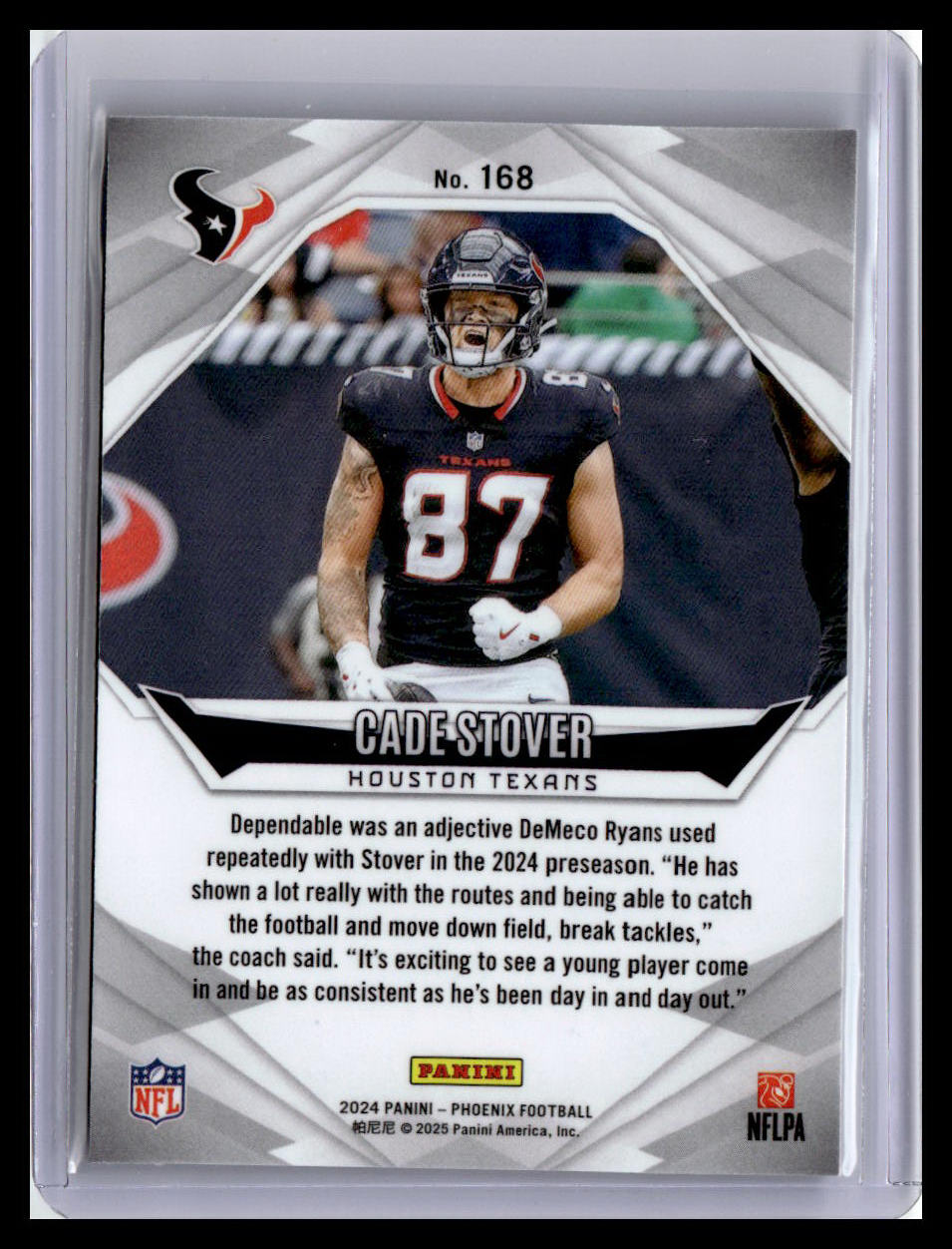 2024 Panini Phoenix #168 Cade Stover