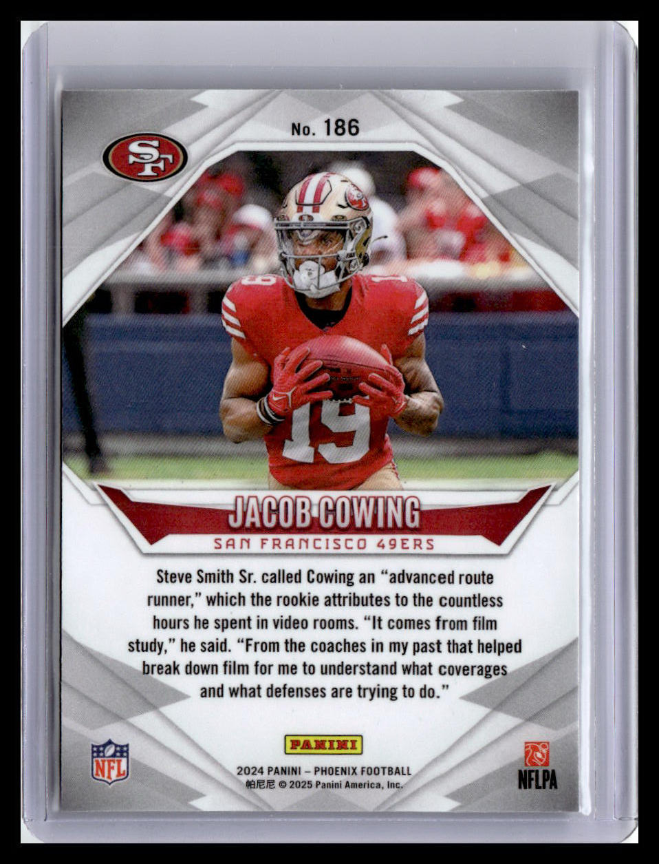 2024 Panini Phoenix #186 Jacob Cowing