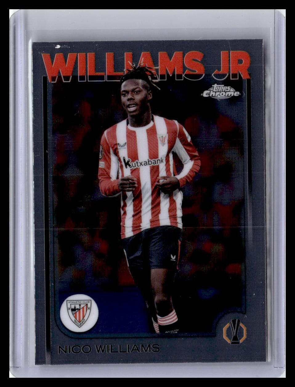 2024-25 Topps Chrome UEFA Club Competitions #28 Nico Williams