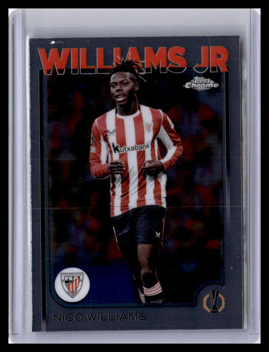 2024-25 Topps Chrome UEFA Club Competitions #28 Nico Williams