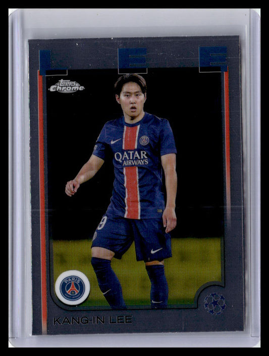 2024-25 Topps Chrome UEFA Club Competitions #4 Kang-in Lee