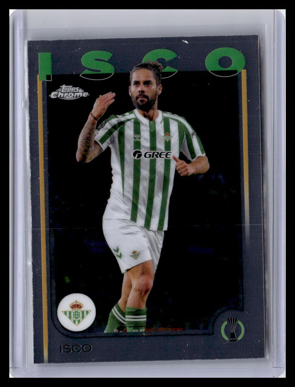 2024-25 Topps Chrome Sapphire Edition UEFA Club Competitions #143 Isco