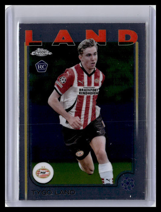 2024-25 Topps Chrome UEFA Club Competitions #120 Tygo Land