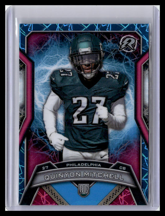 2024 Topps Resurgence #178 Quinyon Mitchell Sky Blue & Pink Shock