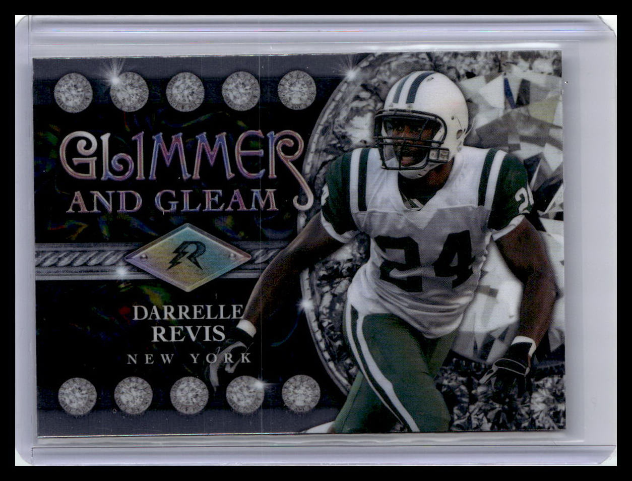 2024 Topps Resurgence #GG-22 Darrelle Revis Glimmer and Gleam