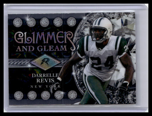2024 Topps Resurgence #GG-22 Darrelle Revis Glimmer and Gleam