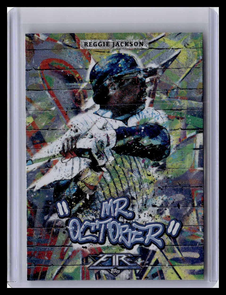 2017 Topps Fire #M-17 Reggie Jackson Monikers