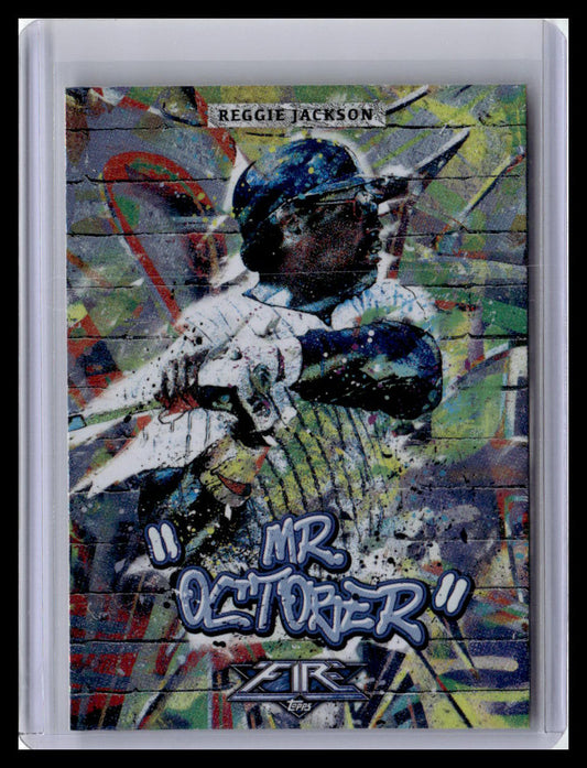2017 Topps Fire #M-17 Reggie Jackson Monikers