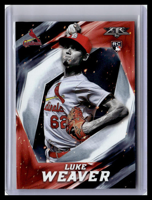 2017 Topps Fire #154 Luke Weaver