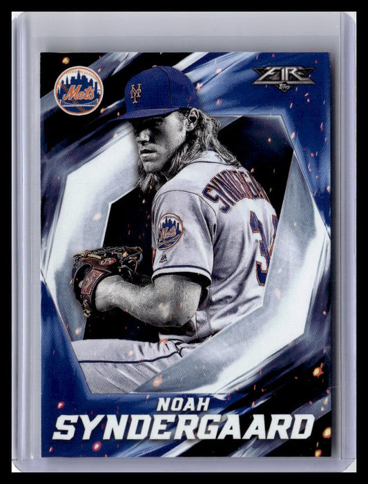 2017 Topps Fire #108 Noah Syndergaard