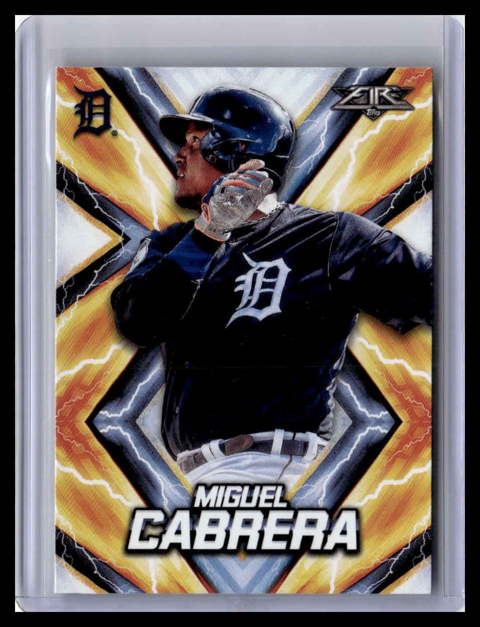2017 Topps Fire #110 Miguel Cabrera