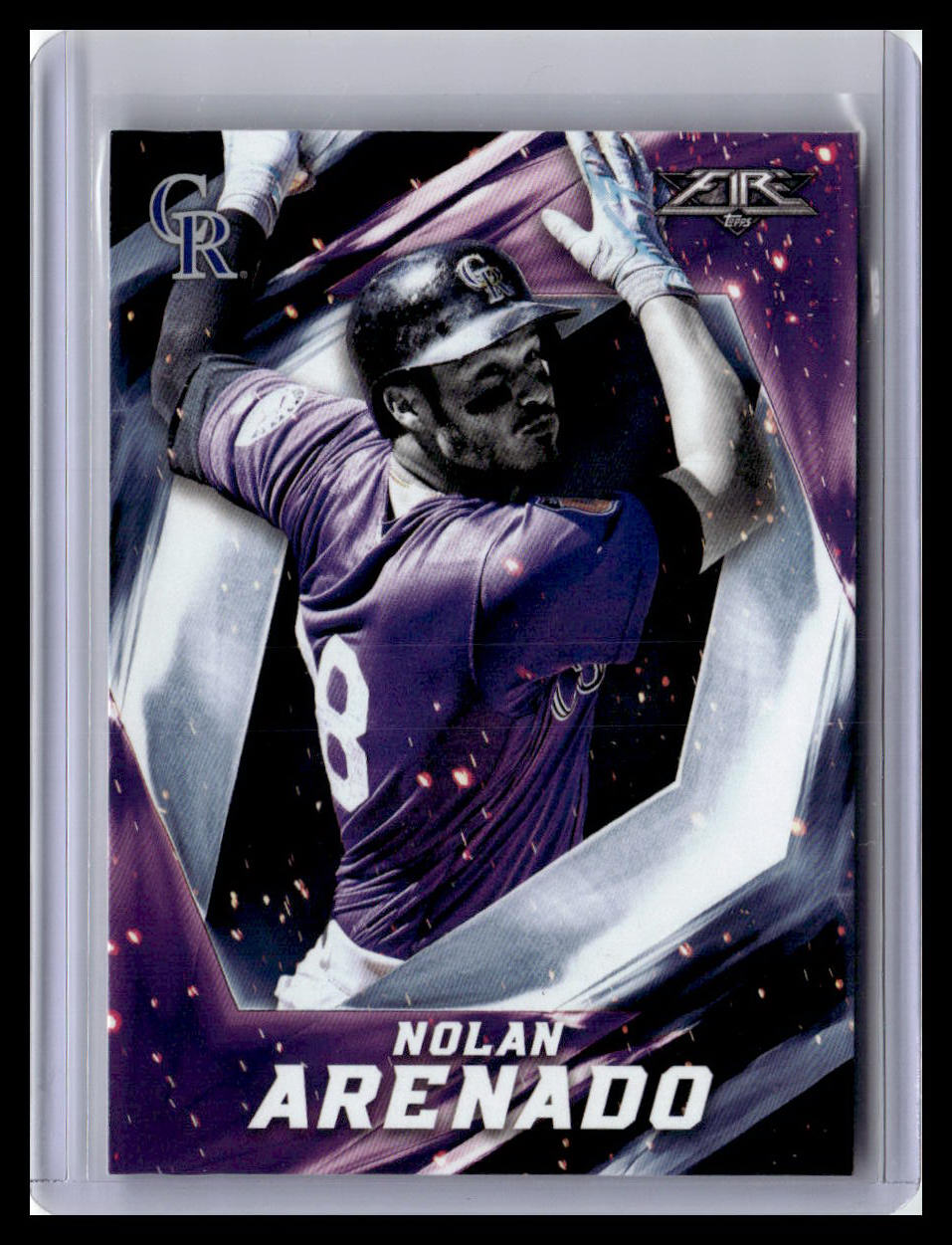 2017 Topps Fire #175 Nolan Arenado