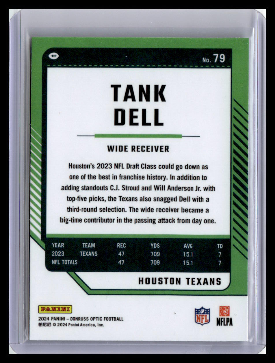 2024 Donruss Optic #79 Tank Dell