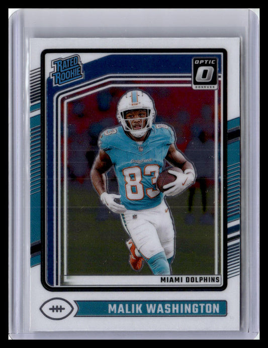 2024 Donruss Optic #272 Malik Washington