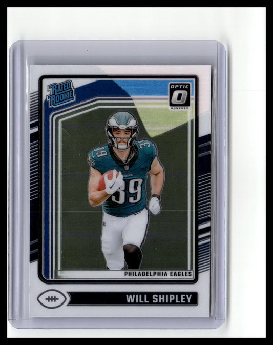 2024 Donruss Optic #298 Will Shipley