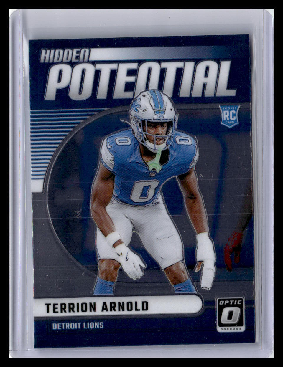 2024 Donruss Optic #16 Terrion Arnold Hidden Potential