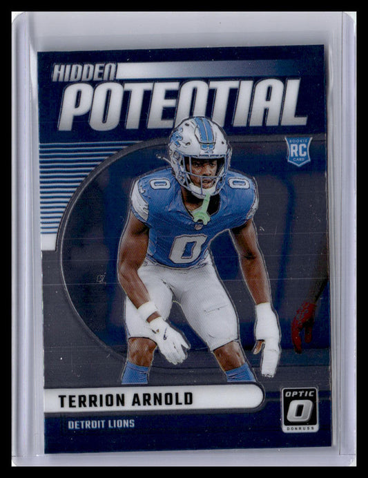 2024 Donruss Optic #16 Terrion Arnold Hidden Potential
