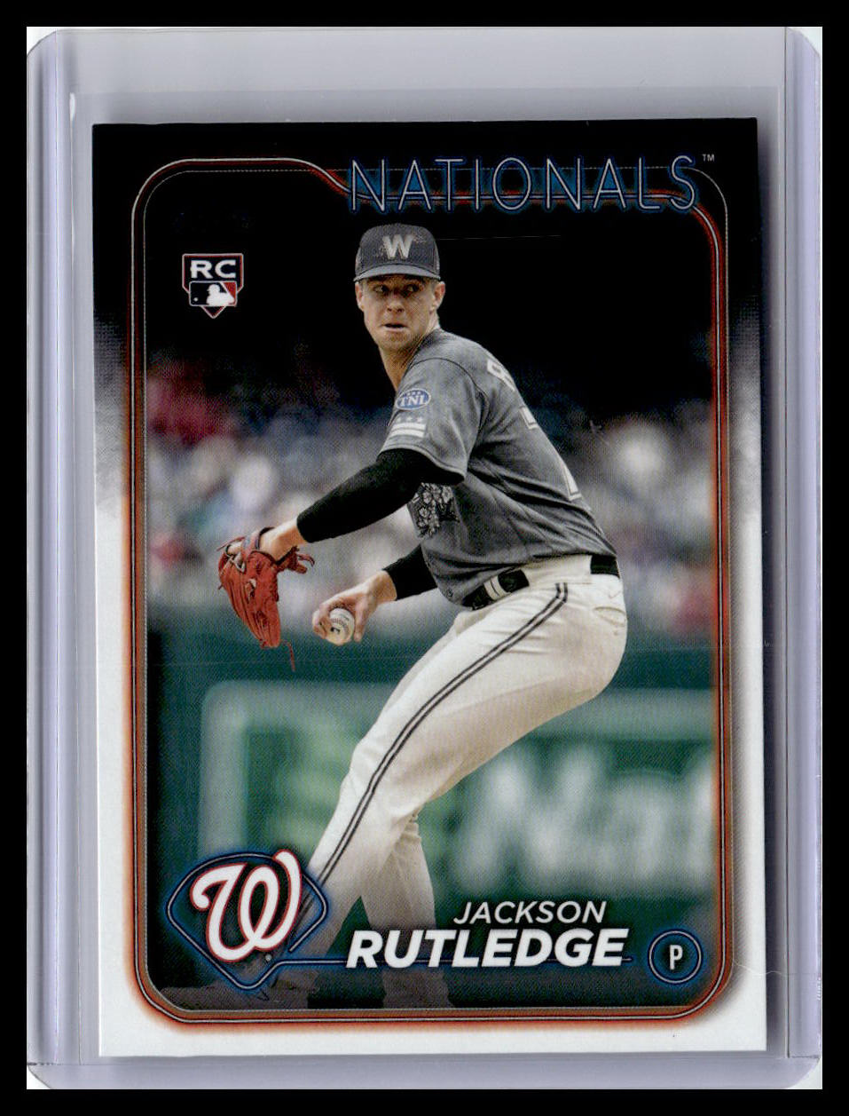 2024 Topps #503 Jackson Rutledge