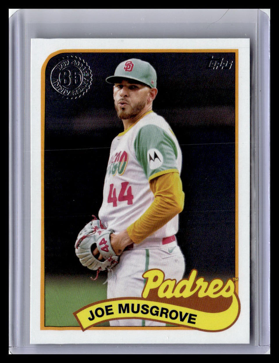 2024 Topps #89B2-19 Joe Musgrove 1989 Topps Baseball 35th Anniversary