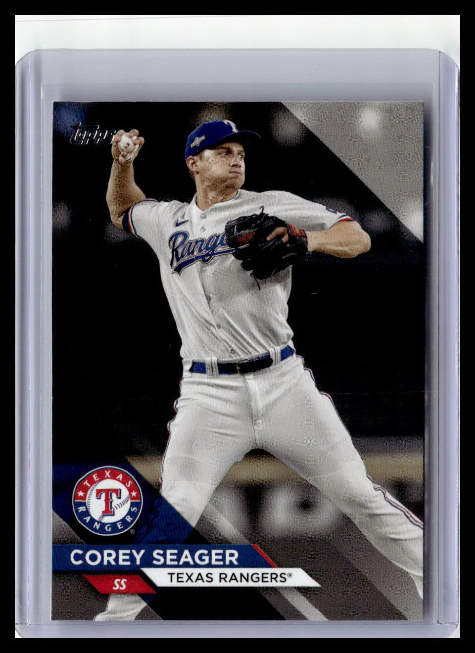 2024 Topps #10 Corey Seager Flagship Collection