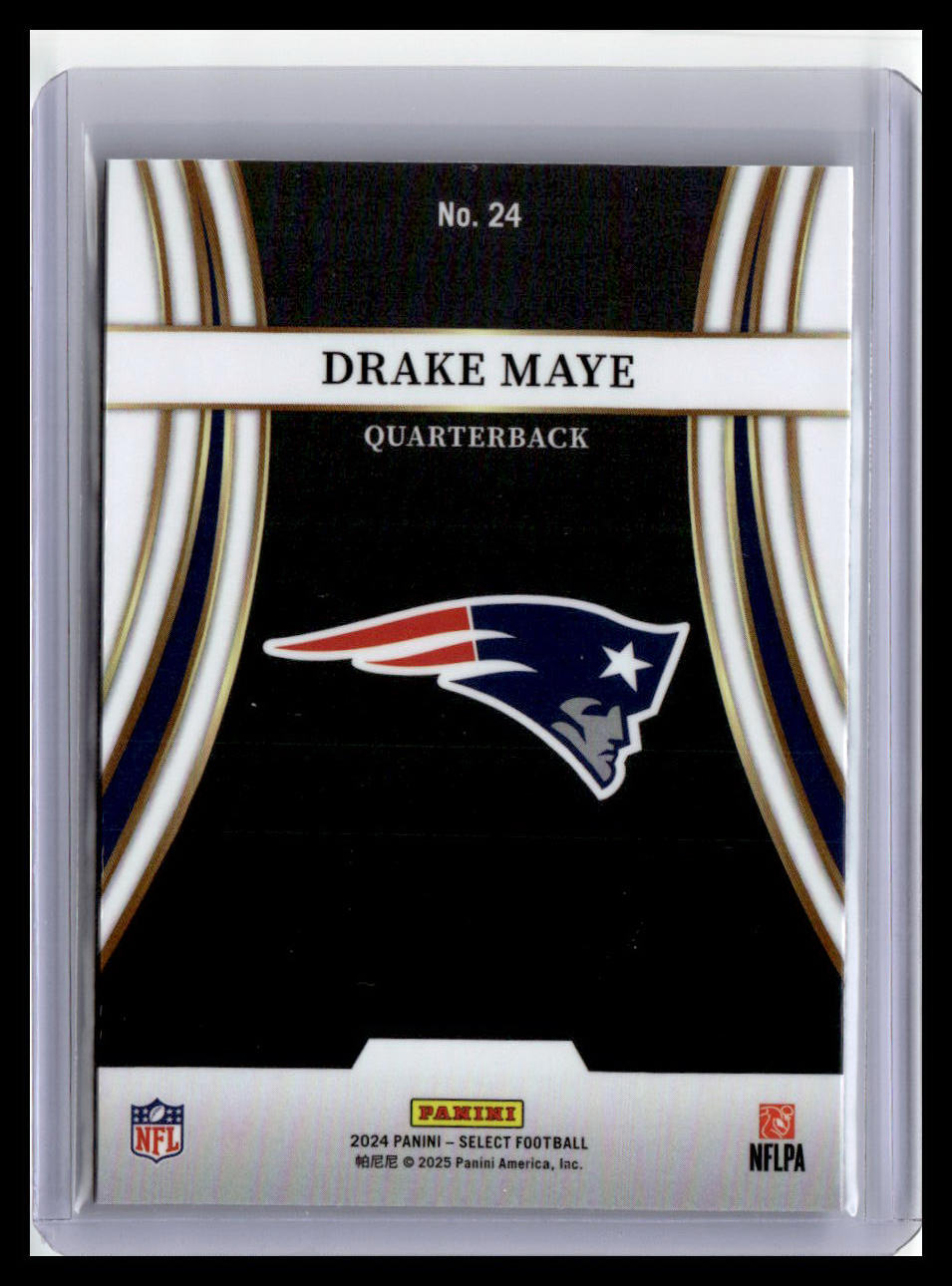 2024 Panini Select #24 Drake Maye Turbocharged