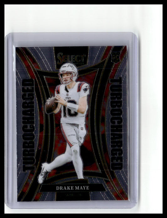 2024 Panini Select #24 Drake Maye Turbocharged