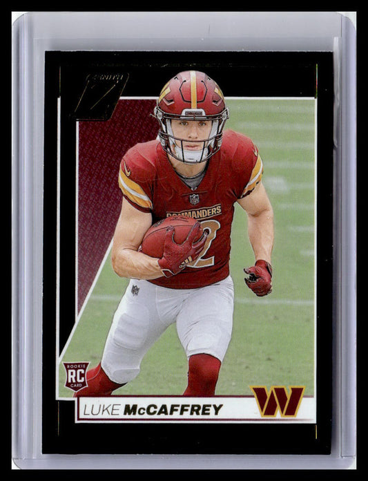 2024 Panini Zenith #168 Luke McCaffrey
