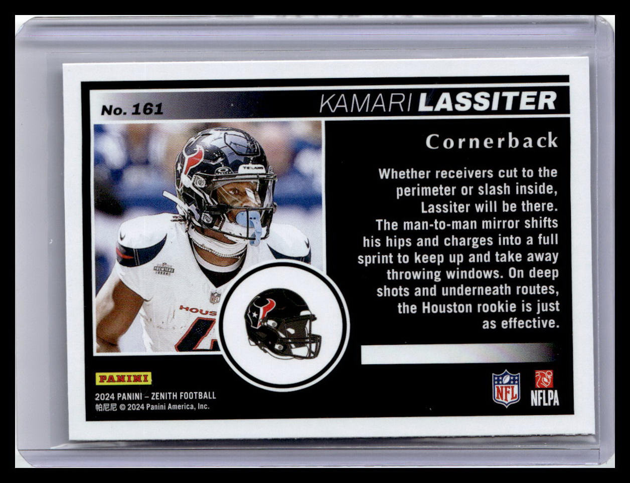 2024 Panini Zenith #161 Kamari Lassiter