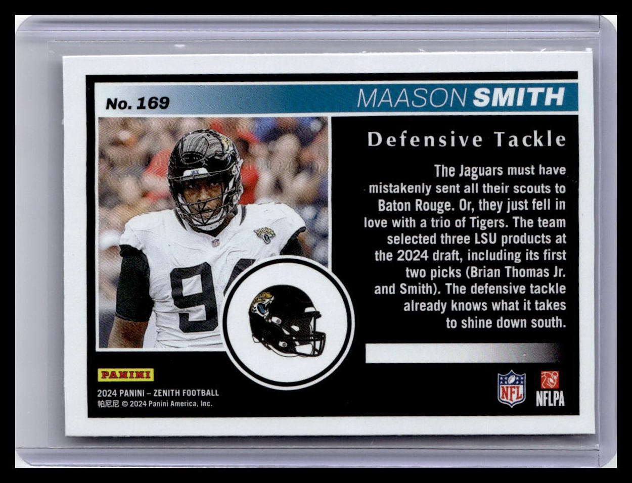 2024 Panini Zenith #169 Maason Smith