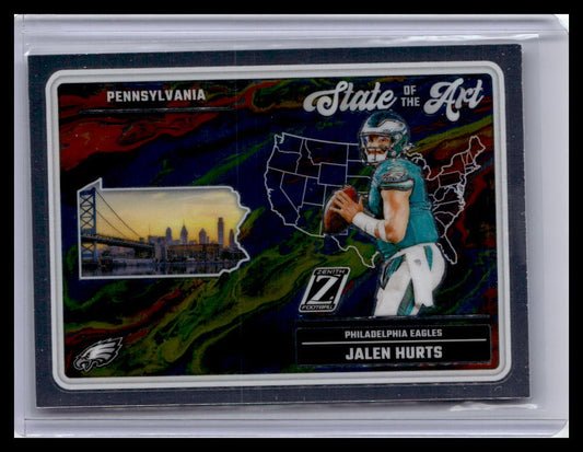 2024 Panini Zenith #2 Jalen Hurts State of the Art