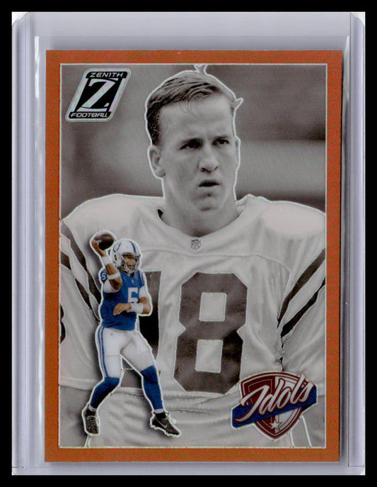 2024 Panini Zenith #4 Anthony Richardson / Peyton Manning Idols