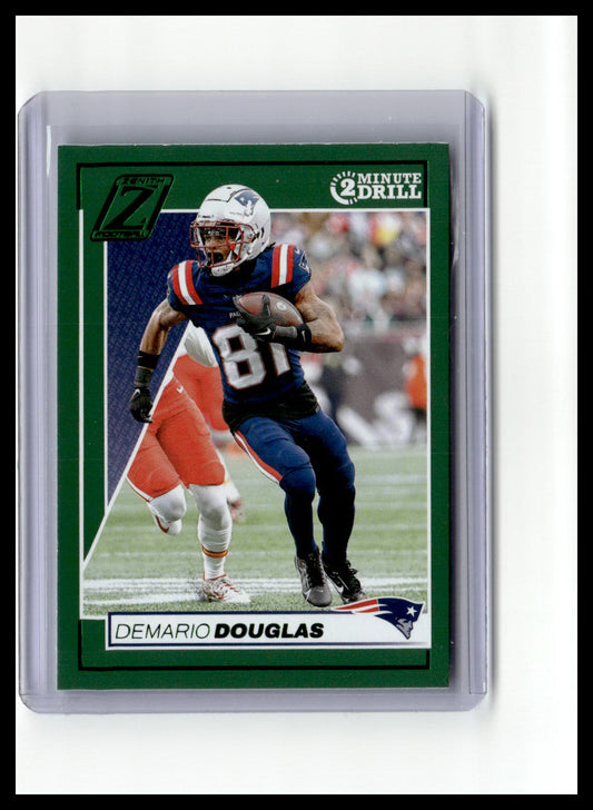 2024 Panini Zenith #67 Demario Douglas Two Minute Drill