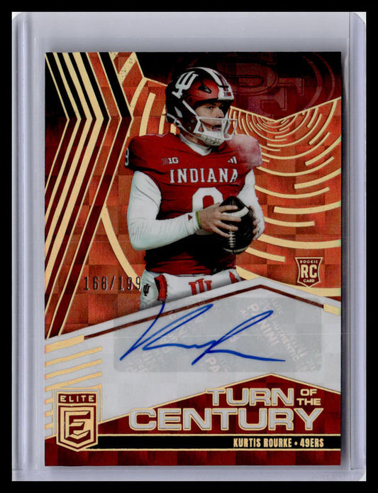 2025 Donruss Elite #TOC-KRO Kurtis Rourke TOTC Orange Auto 168/199