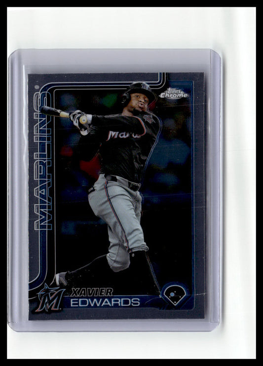 2025 Topps Chrome #115 Xavier Edwards
