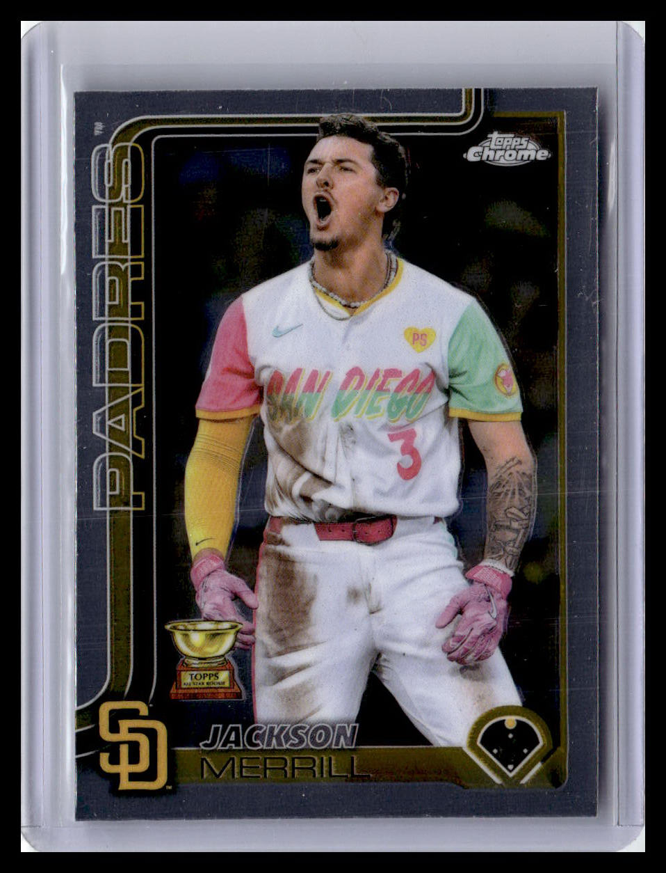 2025 Topps Chrome #61 Jackson Merrill