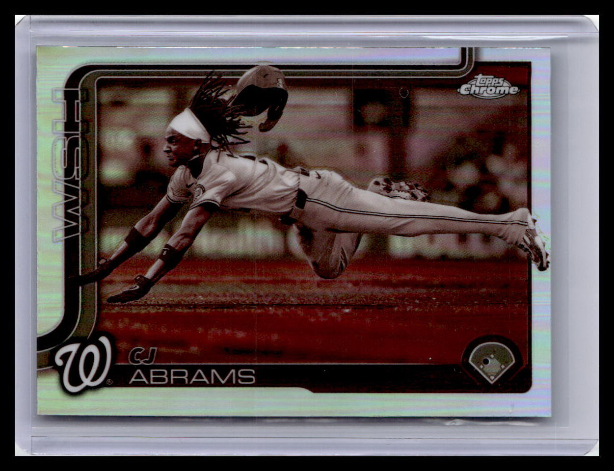 2025 Topps Chrome #176 CJ Abrams Sepia Refractors