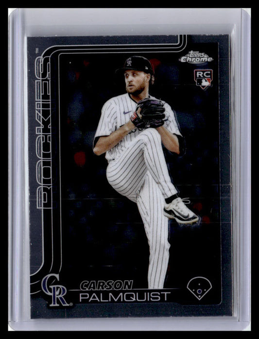2025 Topps Chrome Update #USC173 Carson Palmquist