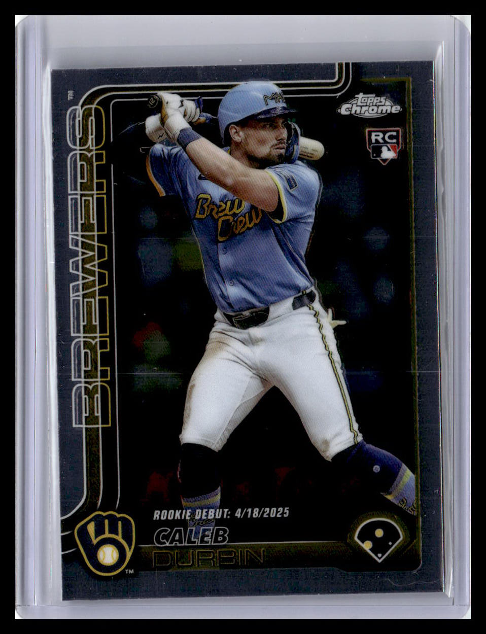 2025 Topps Chrome Update #USC112 Caleb Durbin